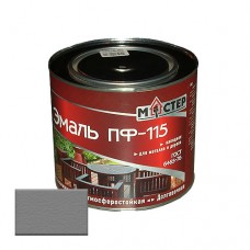 Эмаль ПФ-115 серая  2,7 кг
