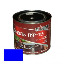 Эмаль ПФ-115 синяя  2,7 кг