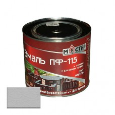 Эмаль ПФ-115 светло-серая  2,7 кг